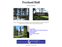 Tablet Screenshot of freelandhall.org